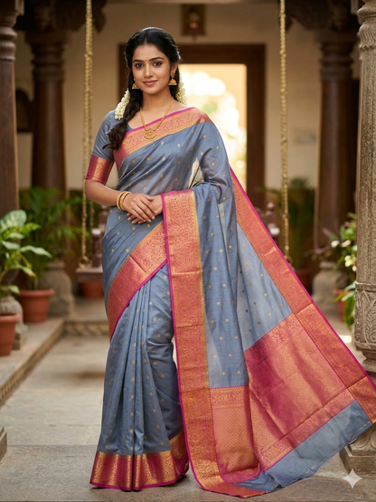 Pure Mysore Silk Saree.