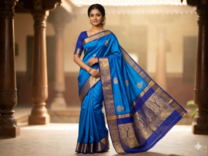 Pure Kanchipuram Silk Saree