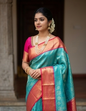Pure Kanchipuram Silk Saree