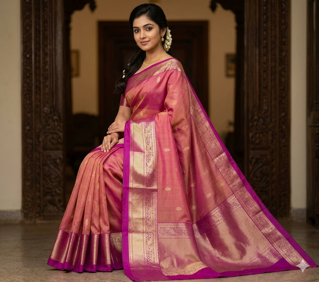 Pure Kanchipuram Silk Saree