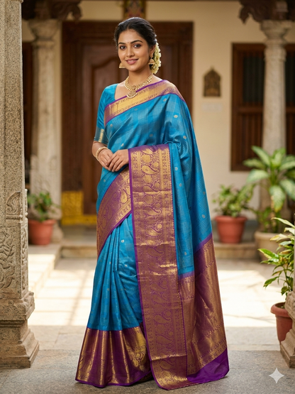 Pure Kanchipuram Silk Saree