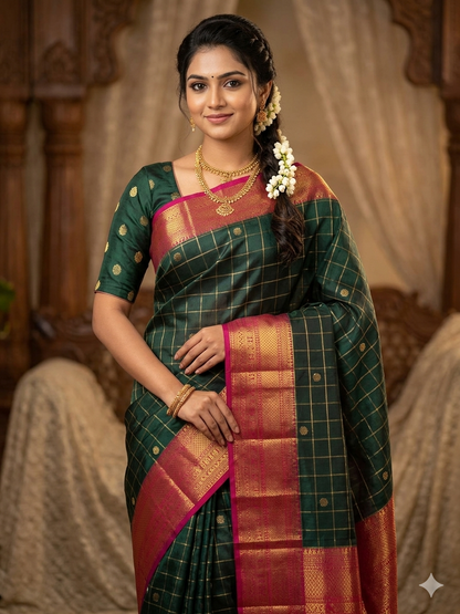 Pure Kanchipuram Silk Saree