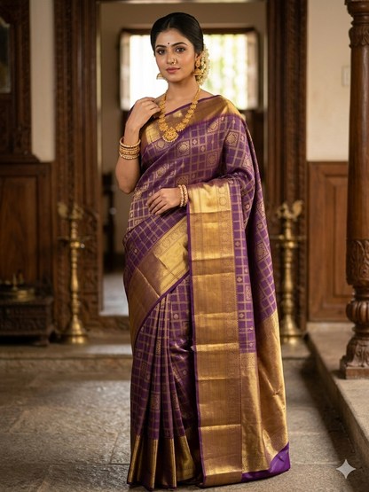 Pure Kanchipuram Silk Saree