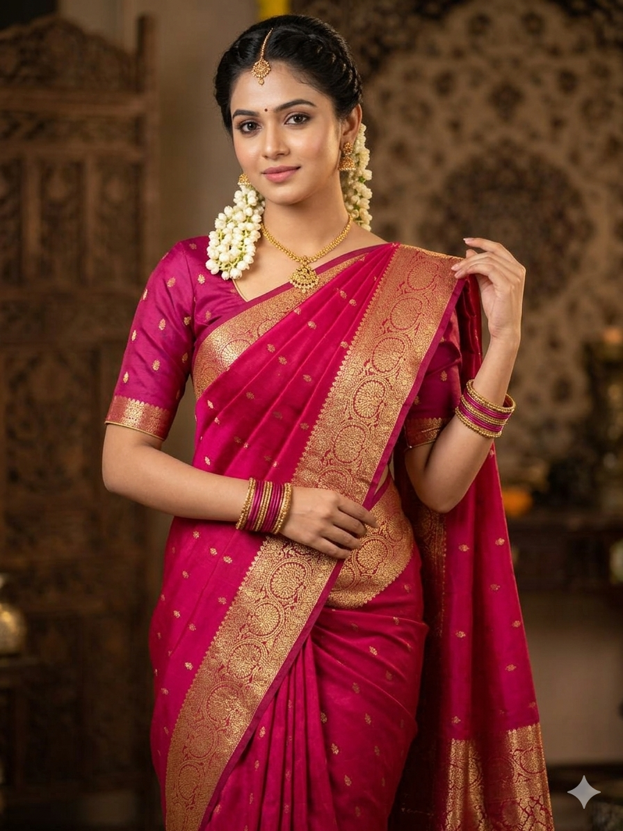 Pure Kanchipuram Silk Saree
