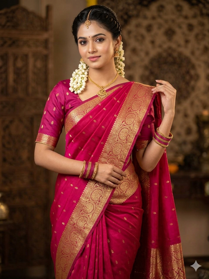Pure Kanchipuram Silk Saree