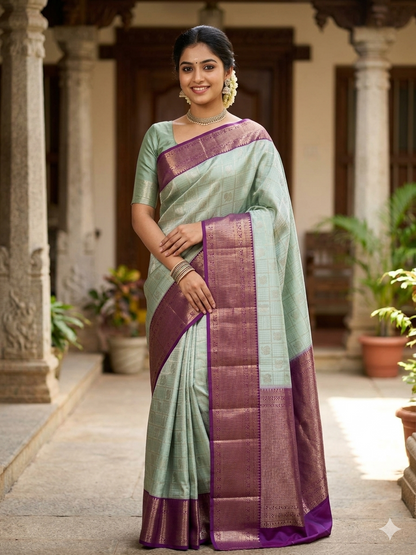 Pure Kanchipuram Silk Saree
