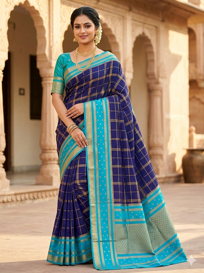 Pure Mysore Silk Saree.