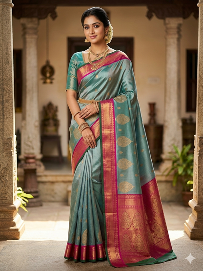 Pure Kanchipuram Silk Saree
