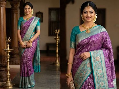 Pure Kanchipuram Silk Saree