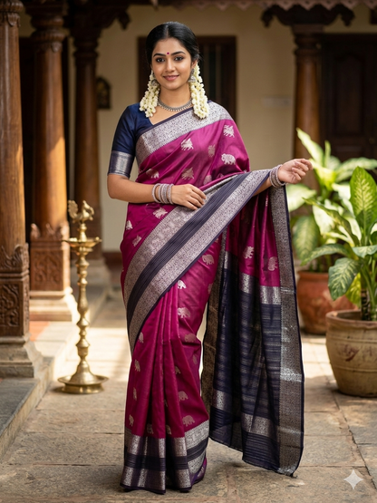 Pure Kanchipuram Silk Saree