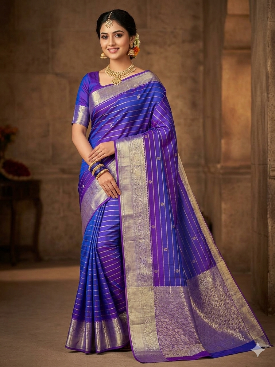 Pure Kanchipuram Silk Saree