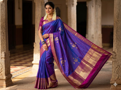 Pure Kanchipuram Silk Saree