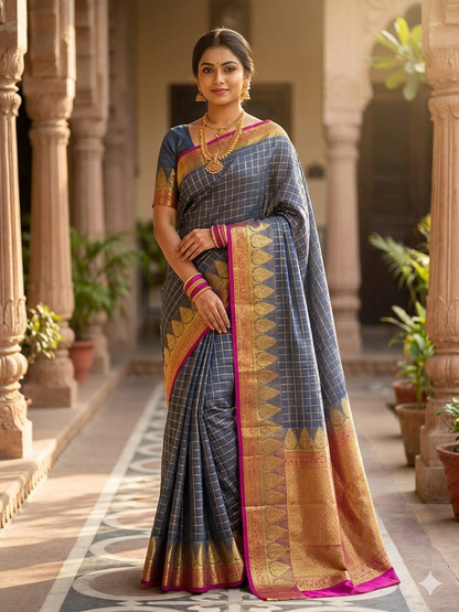 Pure Mysore Silk Saree.