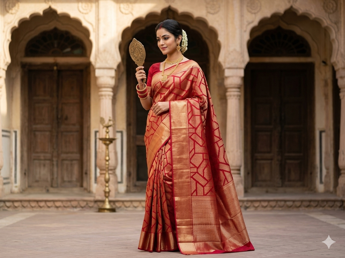 Pure Kanchipuram Silk Saree