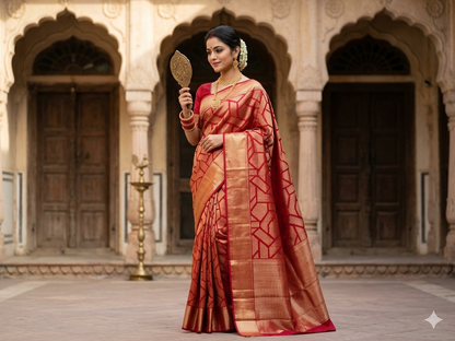 Pure Kanchipuram Silk Saree