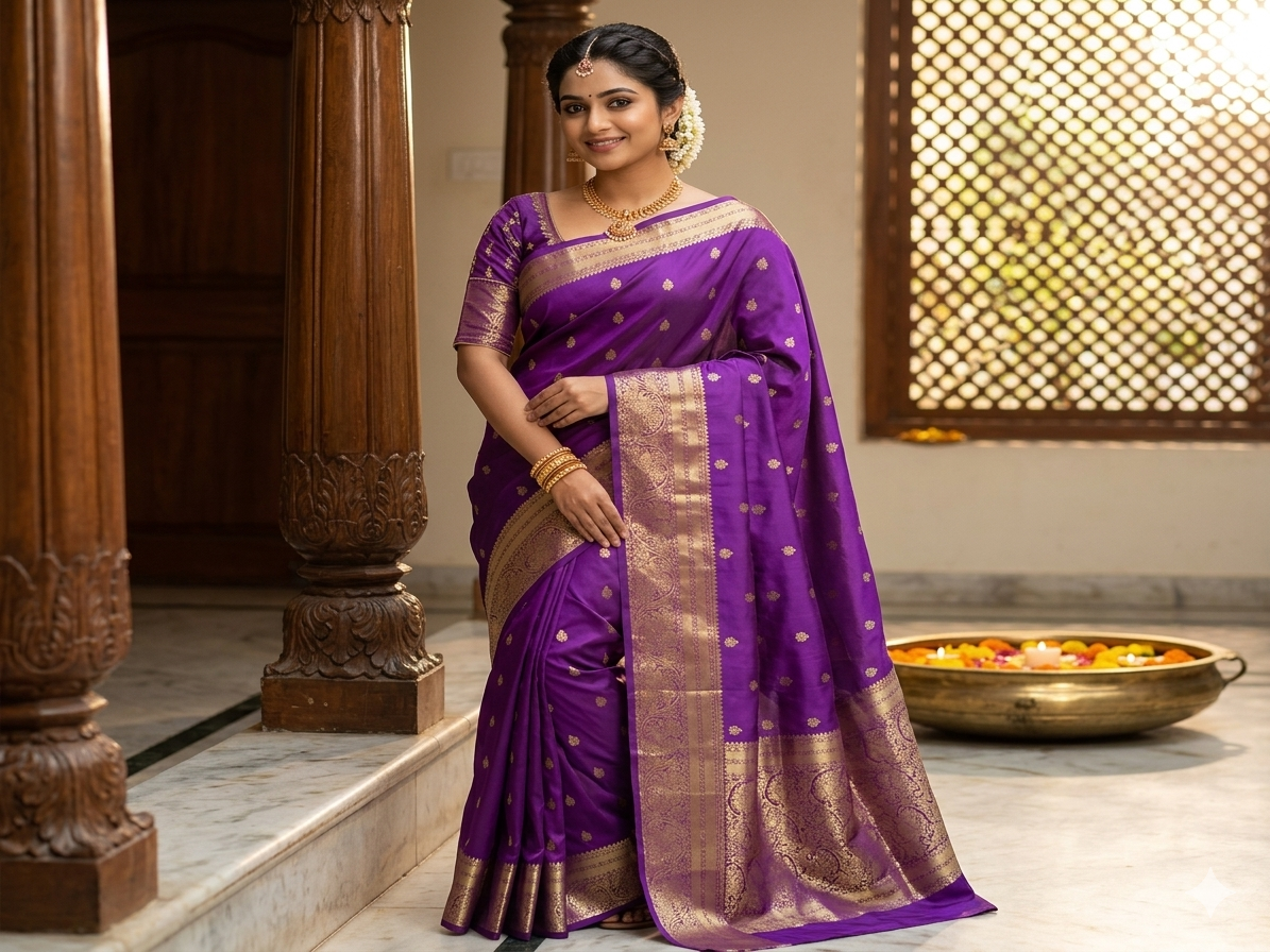 Pure Kanchipuram Silk Saree