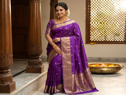 Pure Kanchipuram Silk Saree