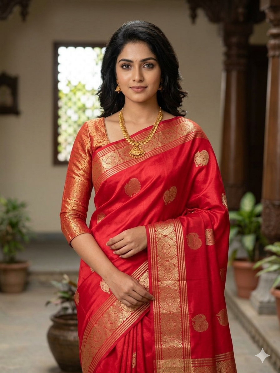 Pure Kanchipuram Silk Saree