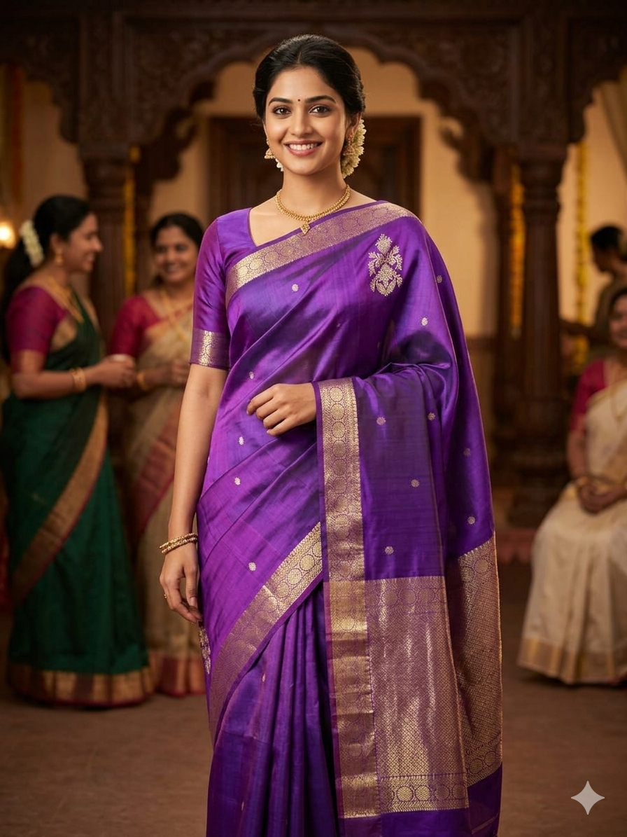 Pure Kanchipuram Silk Saree
