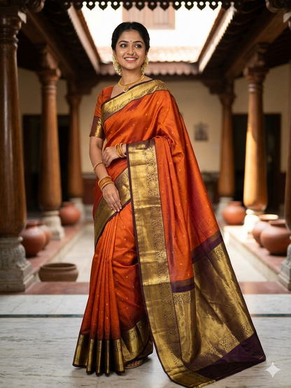 Pure Kanchipuram Silk Saree