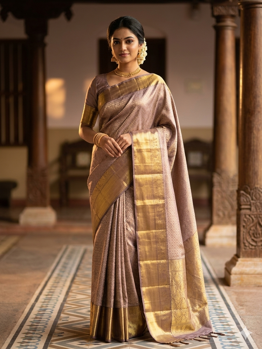 Pure Kanchipuram Silk Saree