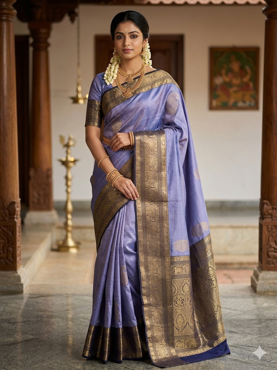 Pure Kanchipuram Silk Saree