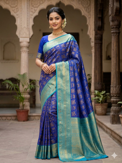 Pure Kanchipuram Silk Saree