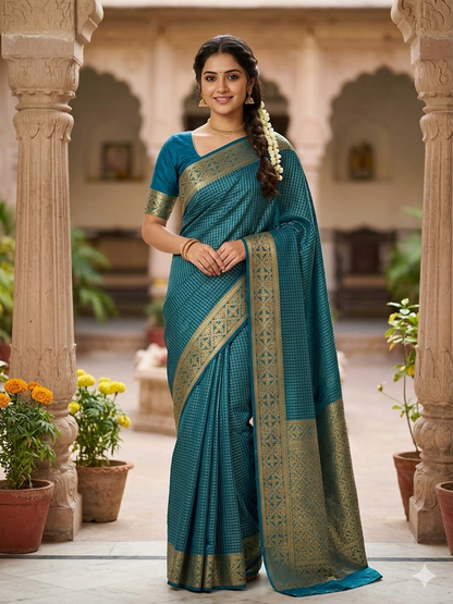 Pure Mysore Silk Saree.