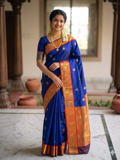 Pure Kanchipuram Silk Saree