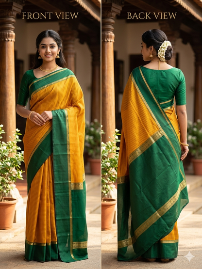 Pure Mysore Silk Saree.