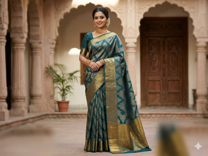 Pure Kanchipuram Silk Saree
