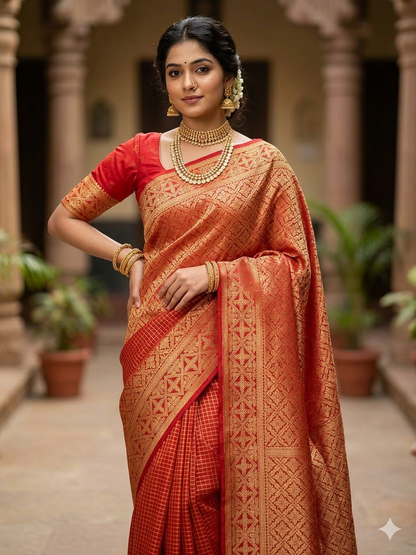Pure Mysore Silk Saree.