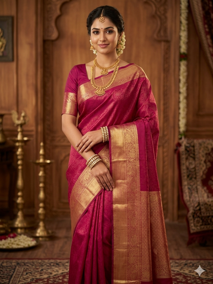 Pure Kanchipuram Silk Saree