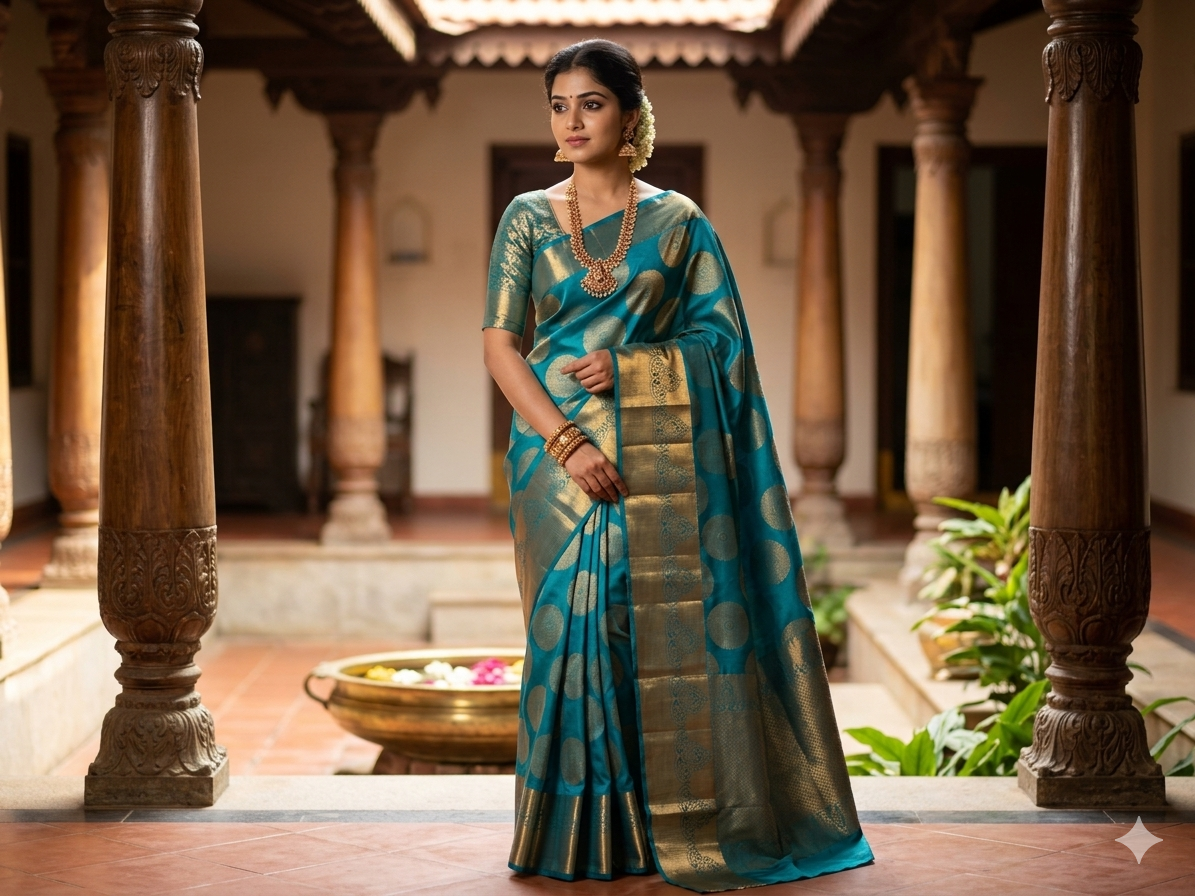 Pure Kanchipuram Silk Saree