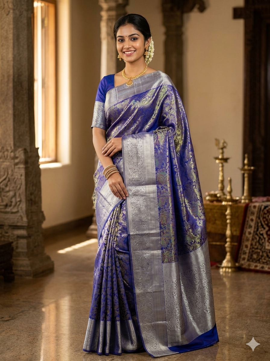 Pure Kanchipuram Silk Saree