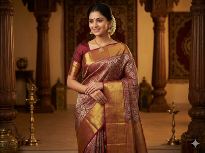 Pure Kanchipuram Silk Saree
