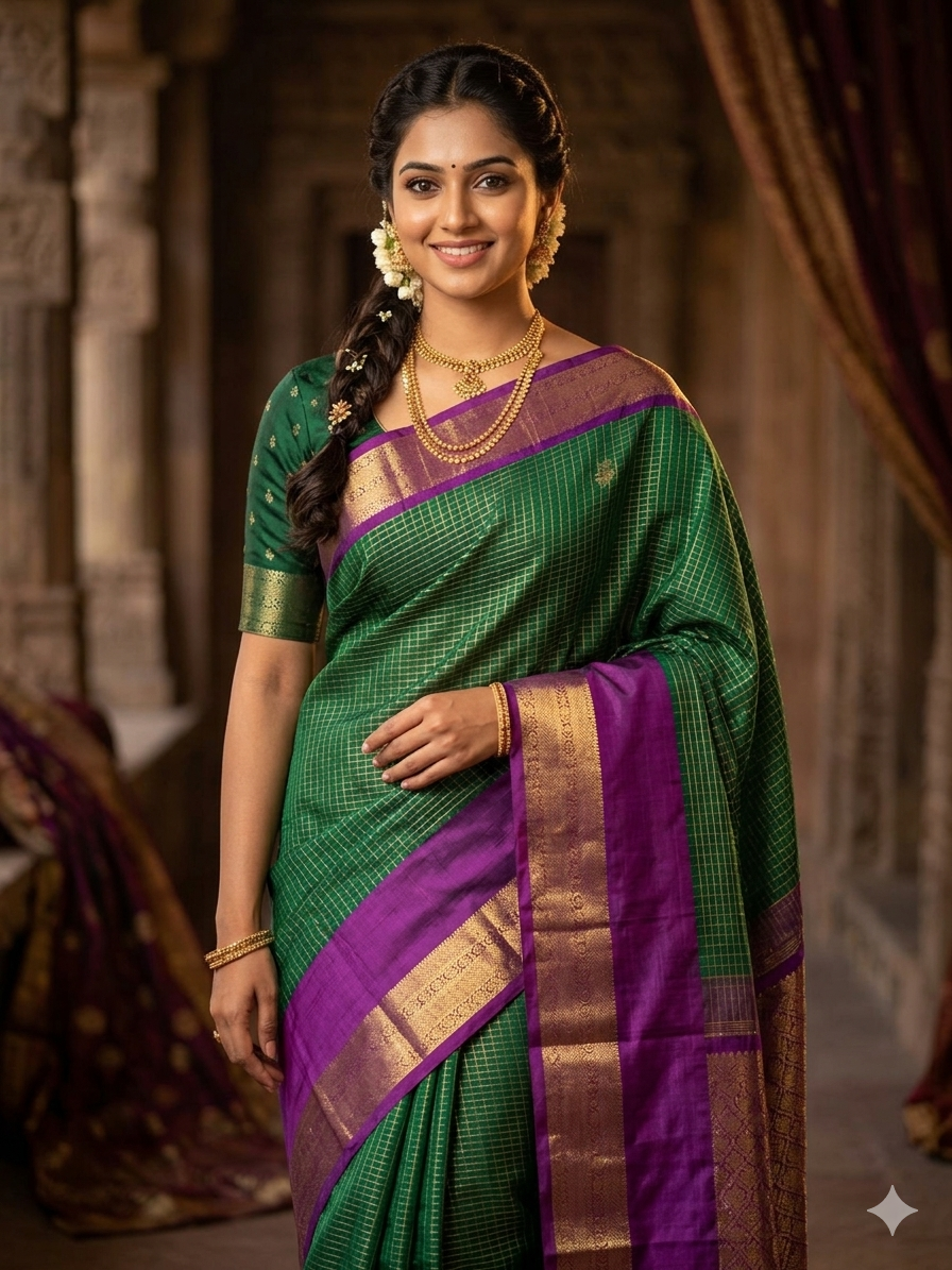 Pure Kanchipuram Silk Saree