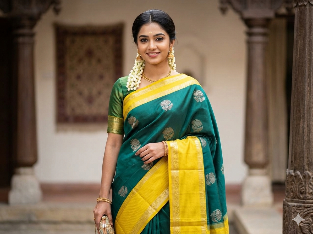 Pure Kanchipuram Silk Saree