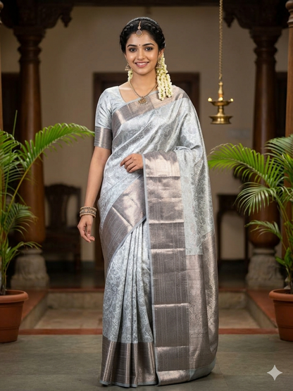 Pure Kanchipuram Silk Saree