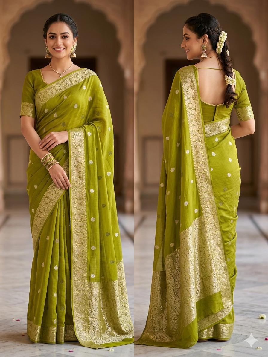 Artificial / Mix Crape Sarees