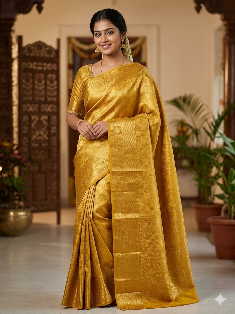Pure Kanchipuram Silk Saree