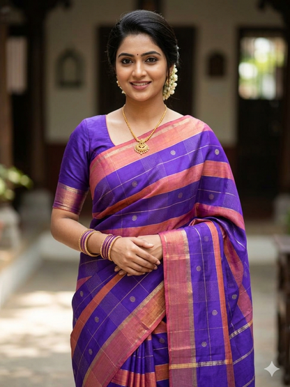 Pure Kanchipuram Silk Saree