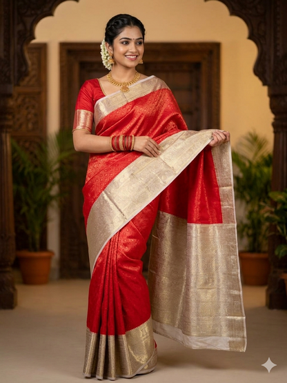 Pure Kanchipuram Silk Saree