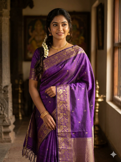 Pure Kanchipuram Silk Saree
