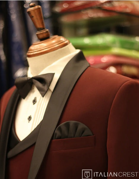 Three Piece Tuxedo Suits For Men