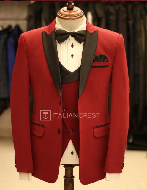 Three Piece Tuxedo Suits For Men