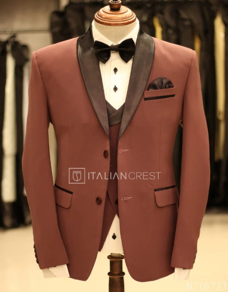 Three Piece Tuxedo Suits For Men
