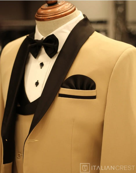 Three Piece Tuxedo Suits For Men