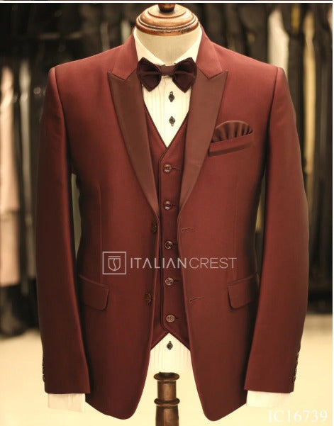 Three Piece Tuxedo Suits For Men
