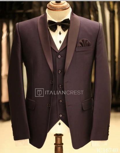 Three Piece Tuxedo Suits For Men
